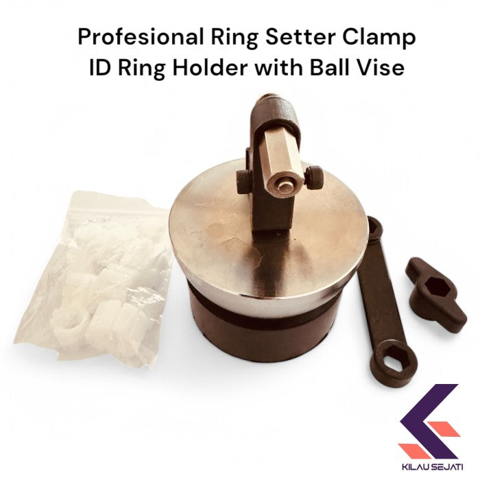 Professional Ring Setter Clamp / Ring Holder with Ball Vise