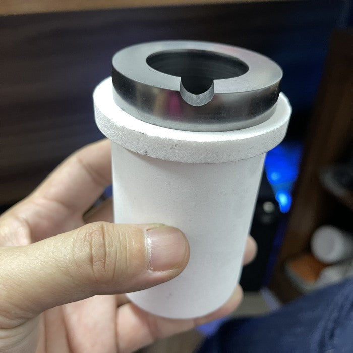 1kg Quartz Crucible Shield untuk 1kg Graphite Crucible Melting Pot
