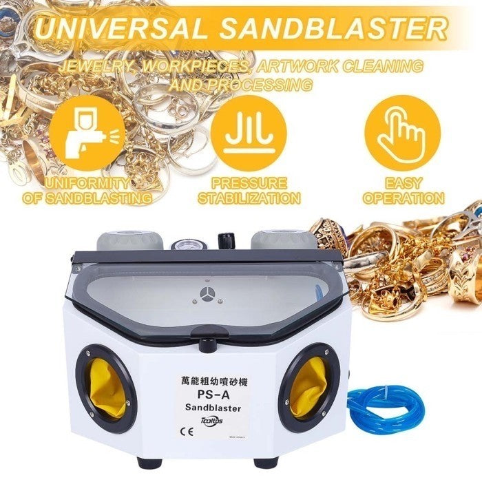 Mesin Doft Perhiasan Dengan Pena Tipe PS-A / Pen-type Dry Jewelry Sandblaster Machine PS-A