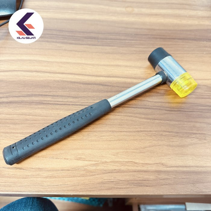 Palu Dual Head dari Plastik dan Karet Aman untuk Perhiasan