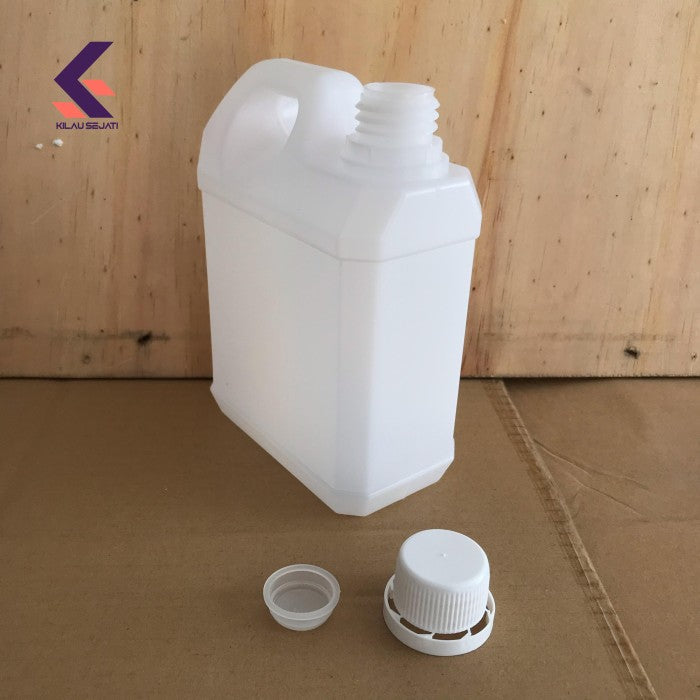 Jerigen HDPE 1 Lt Untuk Cairan Kimia dan Industri