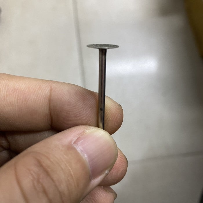 Mata bor piring intan untuk perhiasan