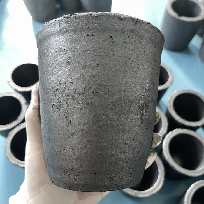Crucible grafid tungku kowi untuk lebur tembaga kuningan 6 kg