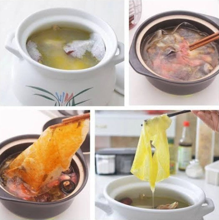 Food Grade Kertas Serap Minyak Makanan / Gorengan Sup / Oil Absorber