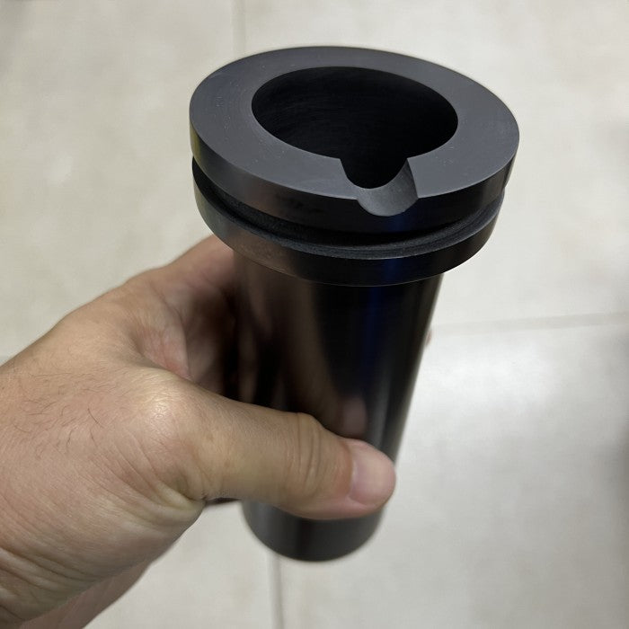 Double Ring Graphite Crucible 2 kg alat lebur logam emas dan perak
