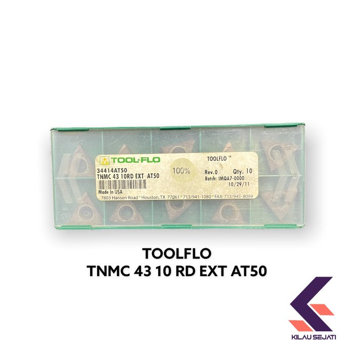 Toolflo TNMC 43 10RD EXT AT50 per piece