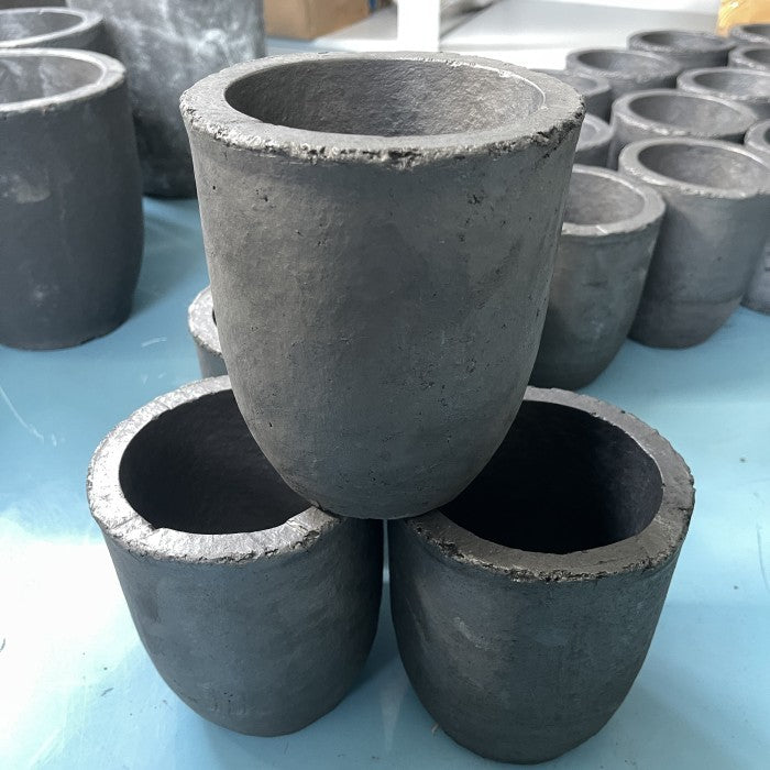 Crucible grafid tungku kowi untuk lebur tembaga kuningan 8 kg