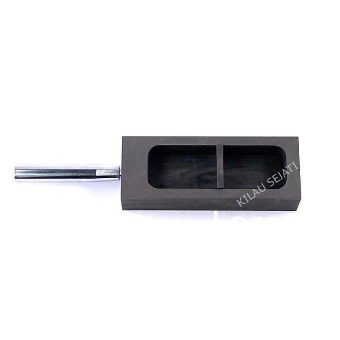 Singen Grafit High Purity dengan handle besi kapasitas 1kg emas
