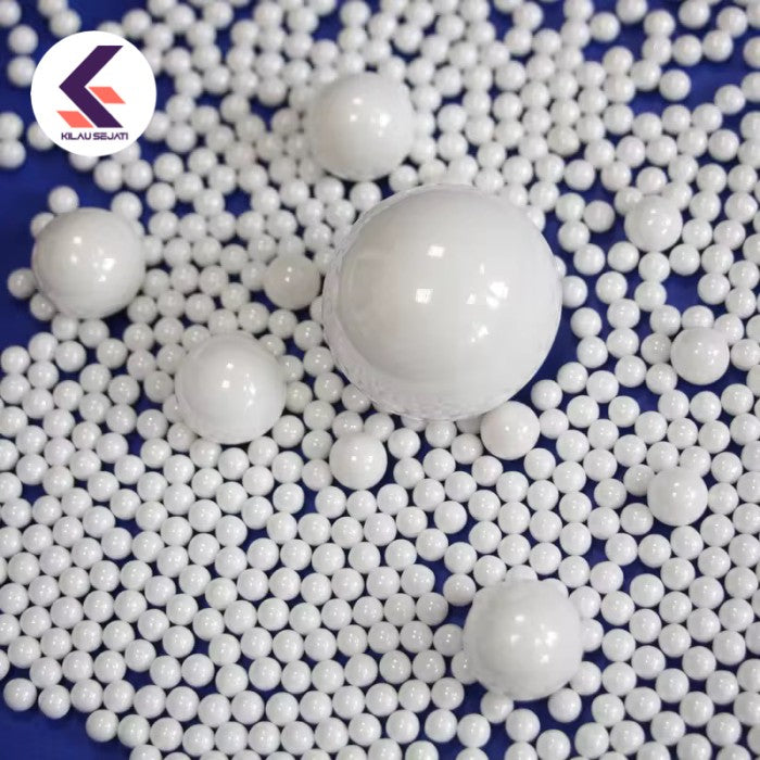Zirconia Beads 95% Yttria Stabilized - Media Polishing Terbaik untuk Industri Perhiasan dan Dental