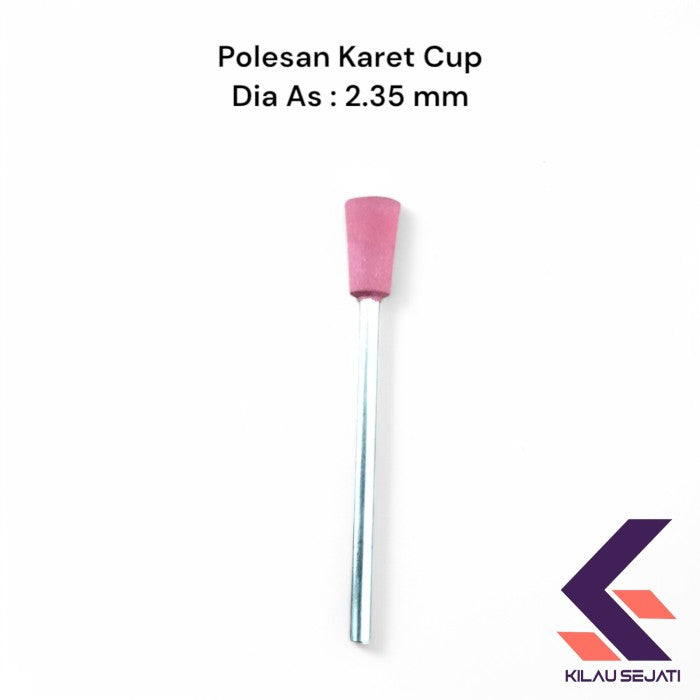 Polesan Karet Bentuk Mangkok / Silicone Point Cup