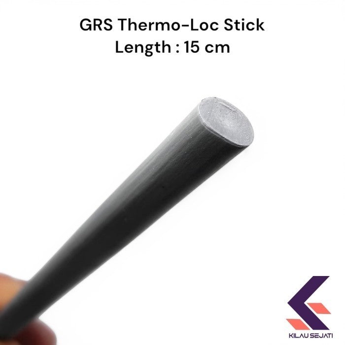GRS Thermo-Lock Stick 15 cm Bahan Termoplastik Untuk Setting Batu dan Engraving Perhiasan per batang