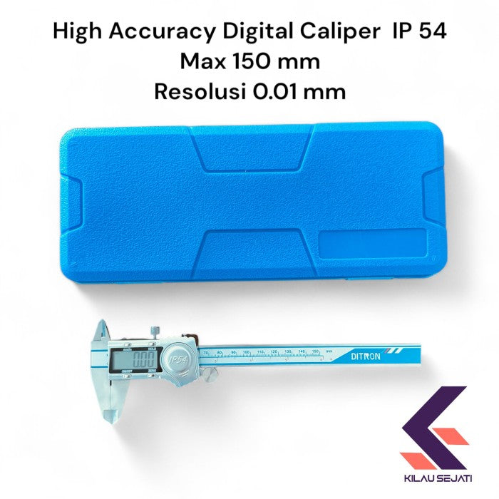 High Accuracy Digital Caliper Proteksi IP 54 Max 150 mm Resolusi 0.01 mm