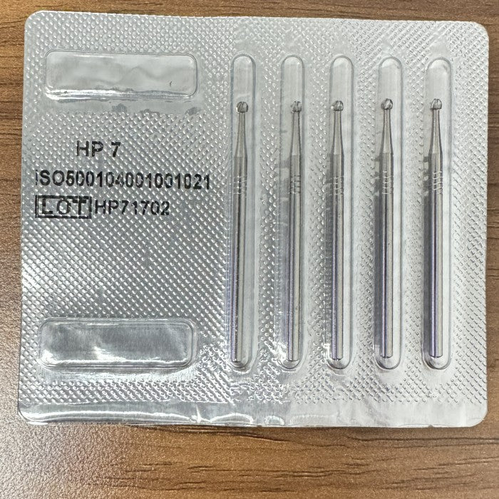 Mata bor bola tungsten carbide round burr fig.1 per pcs