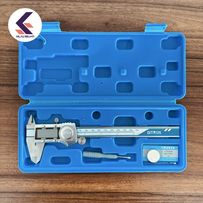 High Accuracy Digital Caliper Proteksi IP 54 Max 150 mm Resolusi 0.01 mm