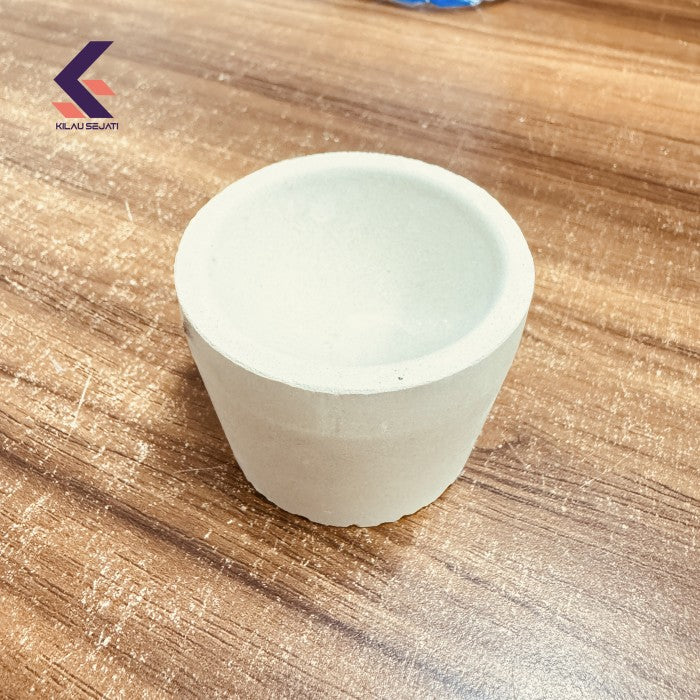 Cupel Magnesite Fire Assay Crucible size 11