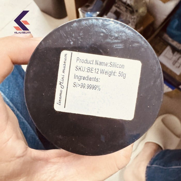Silicon (Si) Murni 99.999% per 50 gram