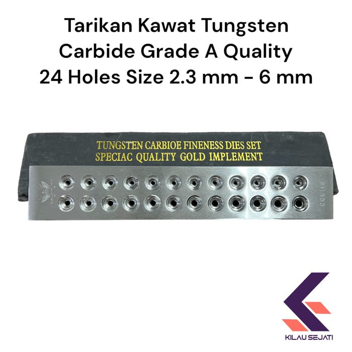 Tarikan Kawat Shen Hwa Class A Quality 24 Lubang Besar (2.3 - 6 mm)