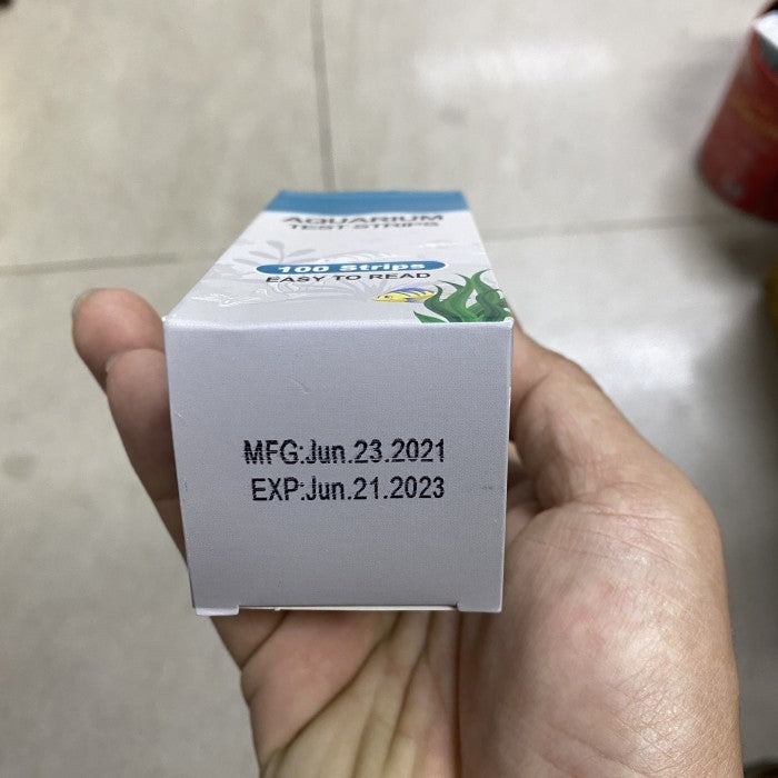 Test Strip Kolam dan Aquarium 7 in 1 - 100 Pcs