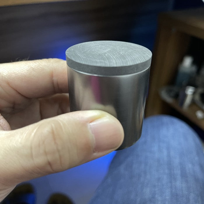 40x40 mm Grafit / Graphite Crucible Melting Pot Dengan Cover