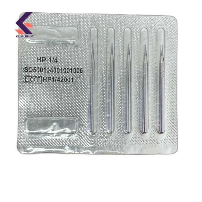 Mata bor bola tungsten carbide round burr fig.1 per pcs