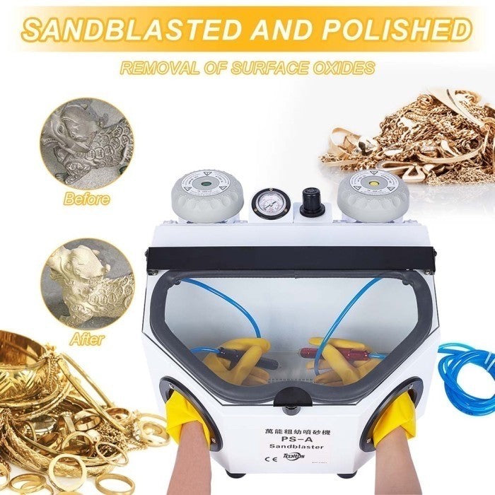 Mesin Doft Perhiasan Dengan Pena Tipe PS-A / Pen-type Dry Jewelry Sandblaster Machine PS-A