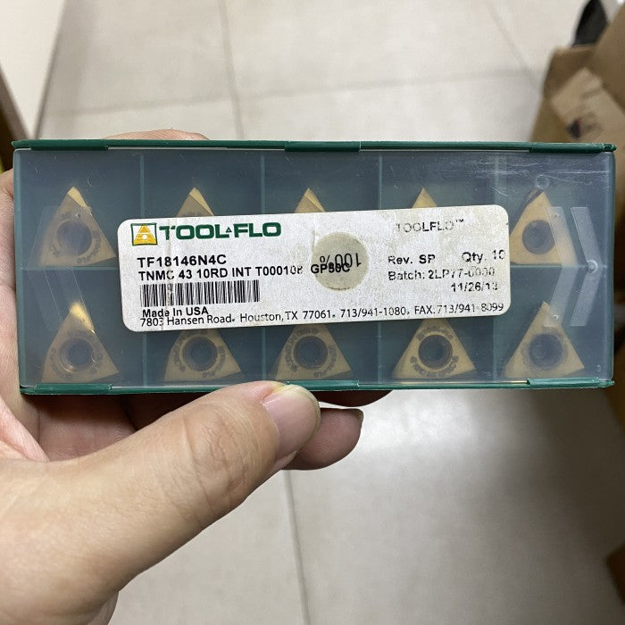 Toolflo TNMC 43 10RD INT GP50 per piece