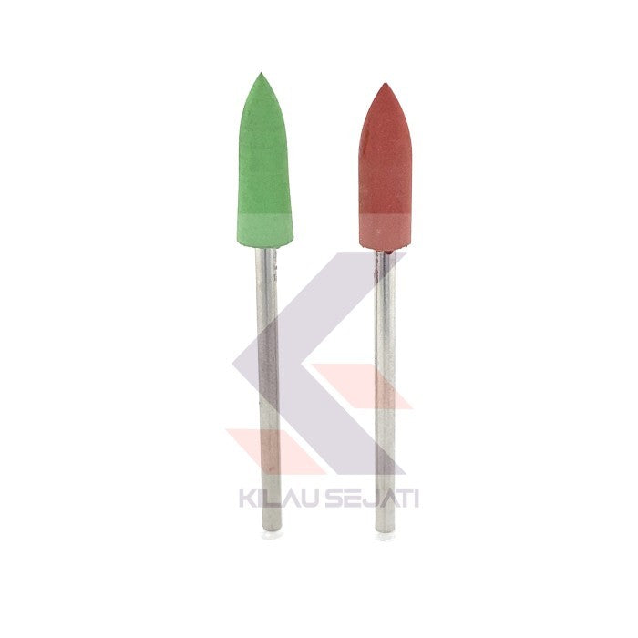 Jewelry Silicone polishing point 5 mm Polesan silikon Ujung Lancip 5 mm
