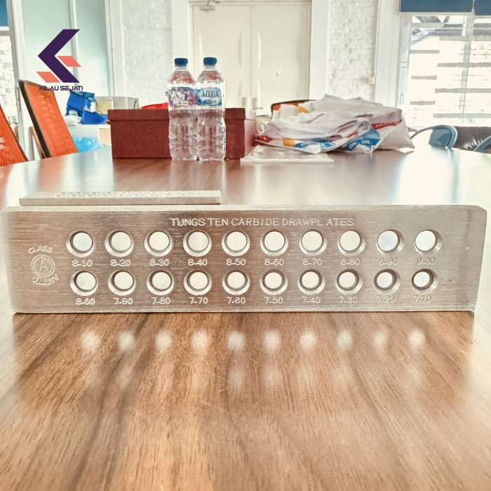 Tarikan Kawat Bulat Class A Quality 20 Lubang Ukuran Besar
