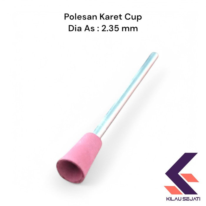 Polesan Karet Bentuk Mangkok / Silicone Point Cup