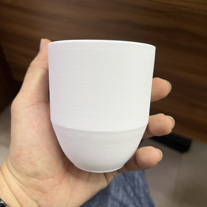Quartz Melting Crucible Cup Lebur Italy 1 kg Silver & Gold Max 1800C