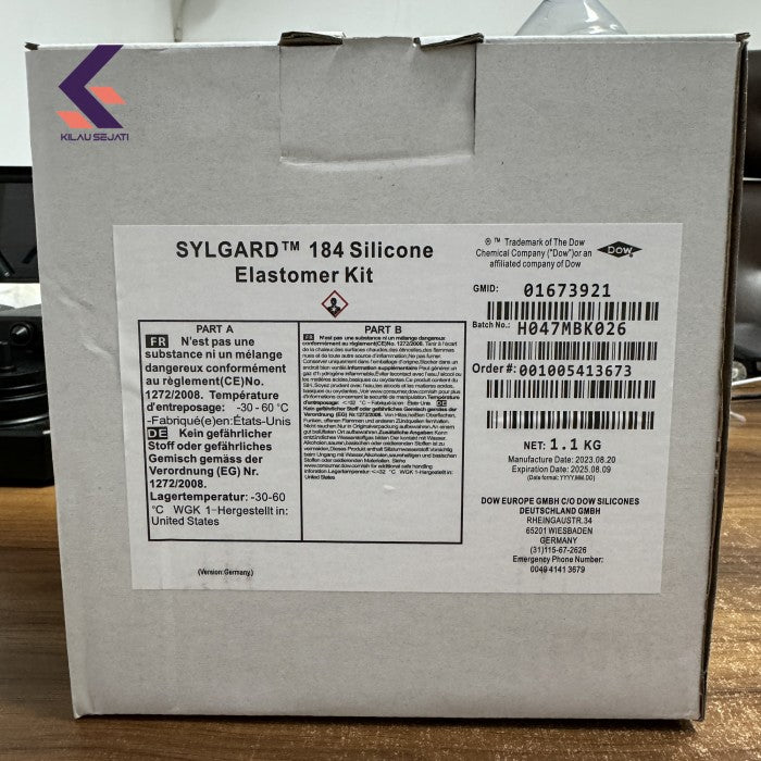 Dow Sylgard 184 Clear Silicone Encapsulant / PDMS Elastomer