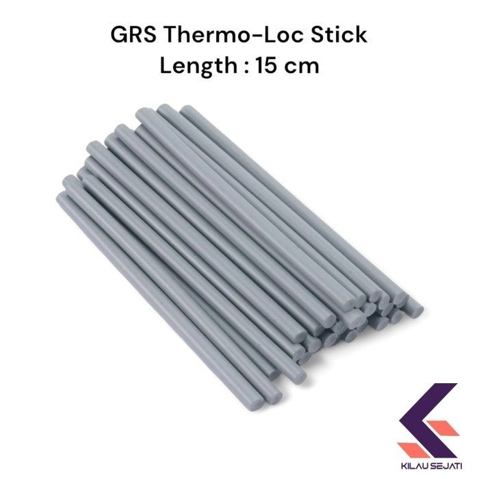 GRS Thermo-Lock Stick 15 cm Bahan Termoplastik Untuk Setting Batu dan Engraving Perhiasan per batang