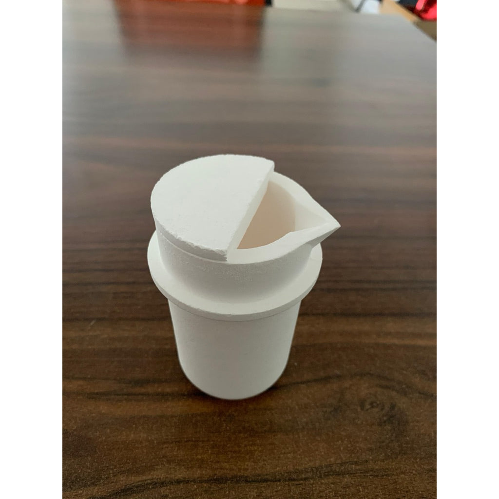High Purity Quartz Casting Crucible 1 Kg – Fused Silica 1800 °C