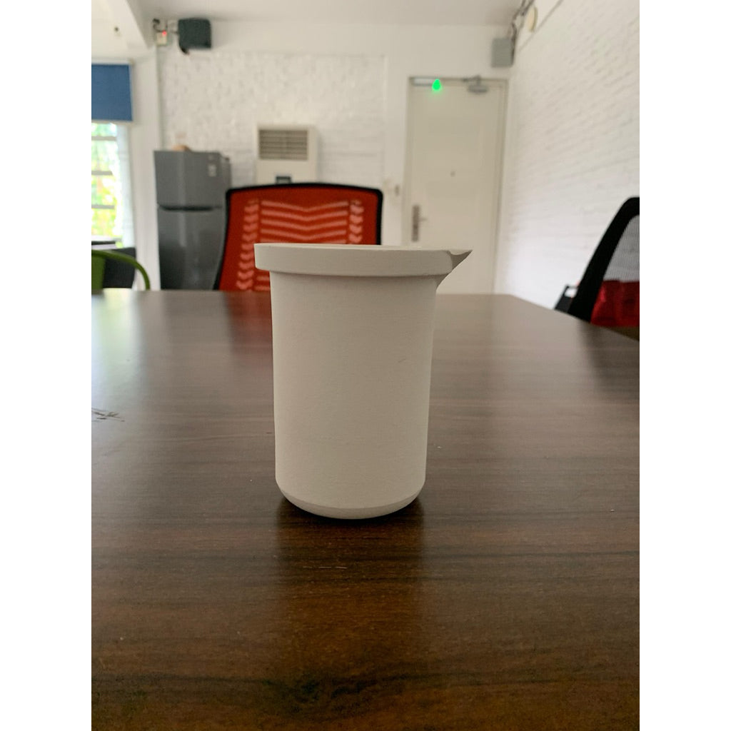 High Purity Quartz Casting Crucible 2 Kg – Max 1800°C