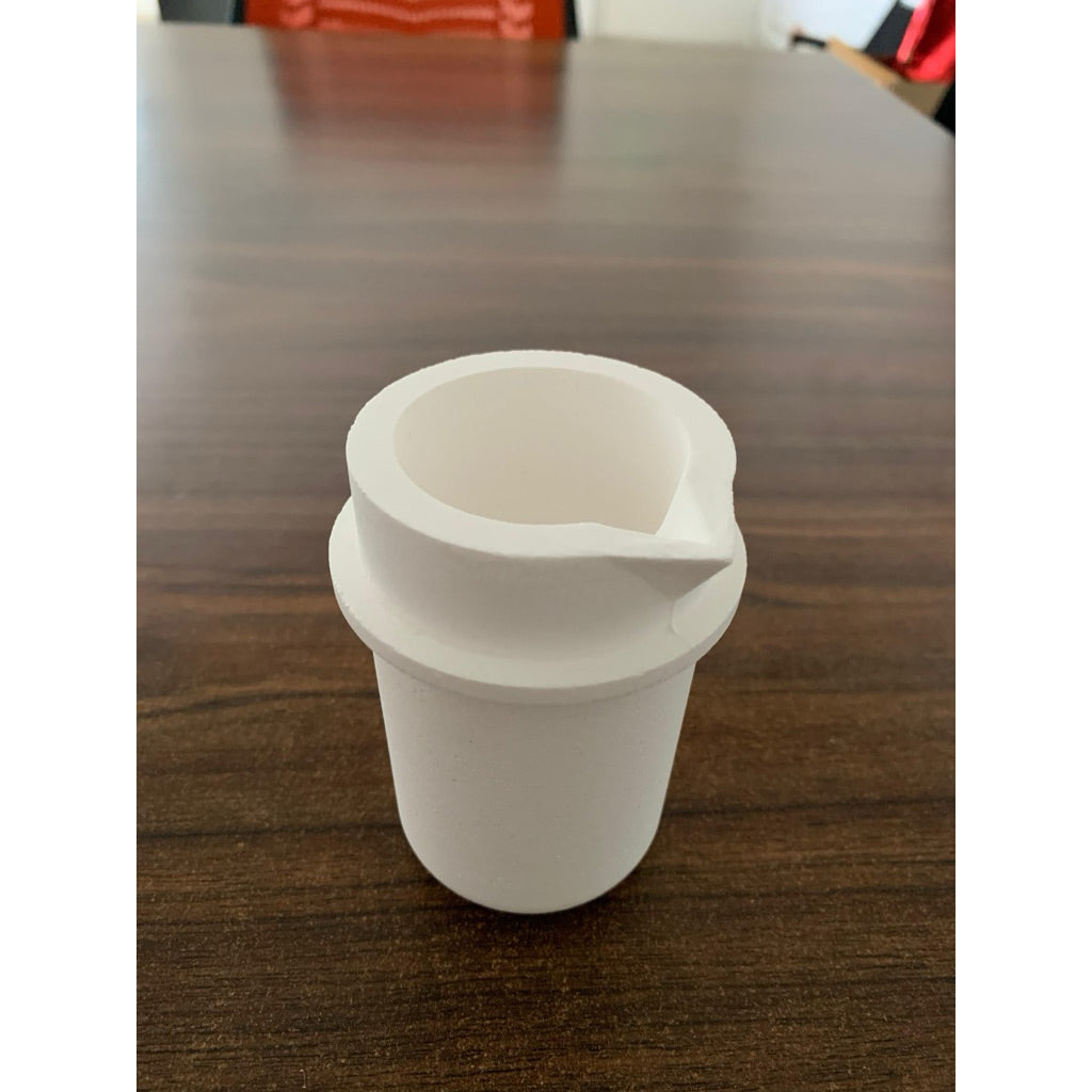 High Purity Quartz Casting Crucible 1 Kg – Fused Silica 1800 °C