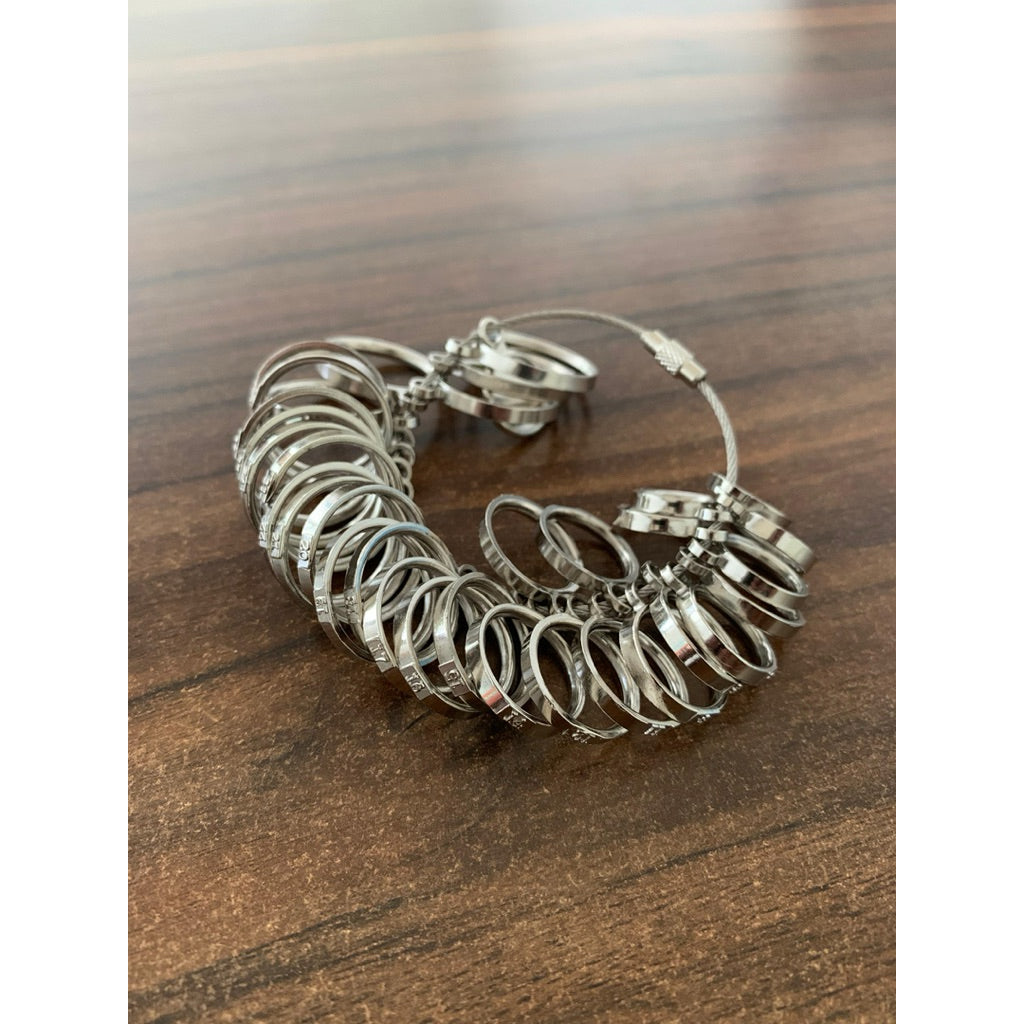 Metal Ring Sizer TSK Alat Ukur Size Cincin (HK Size)
