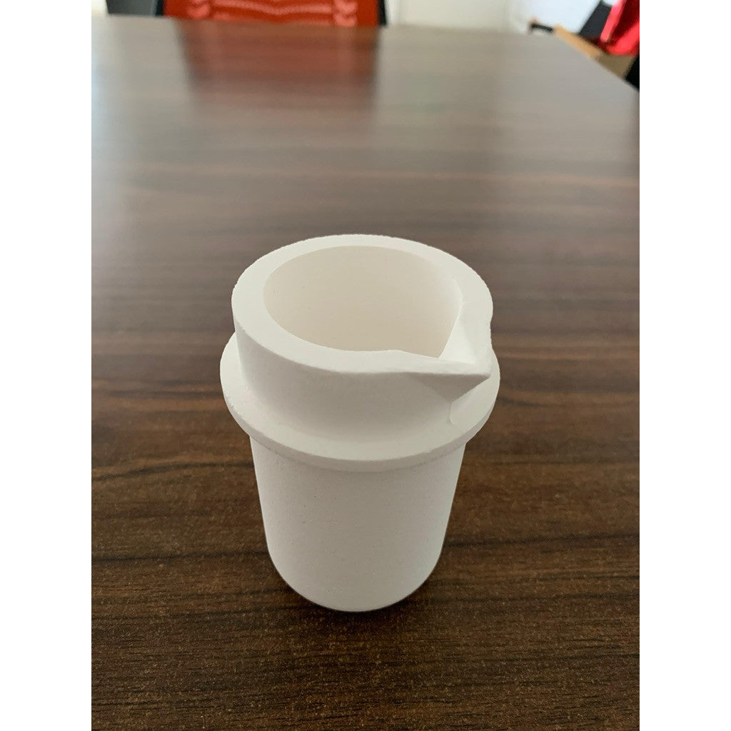 High Purity Quartz Casting Crucible 1 Kg – Fused Silica 1800 °C