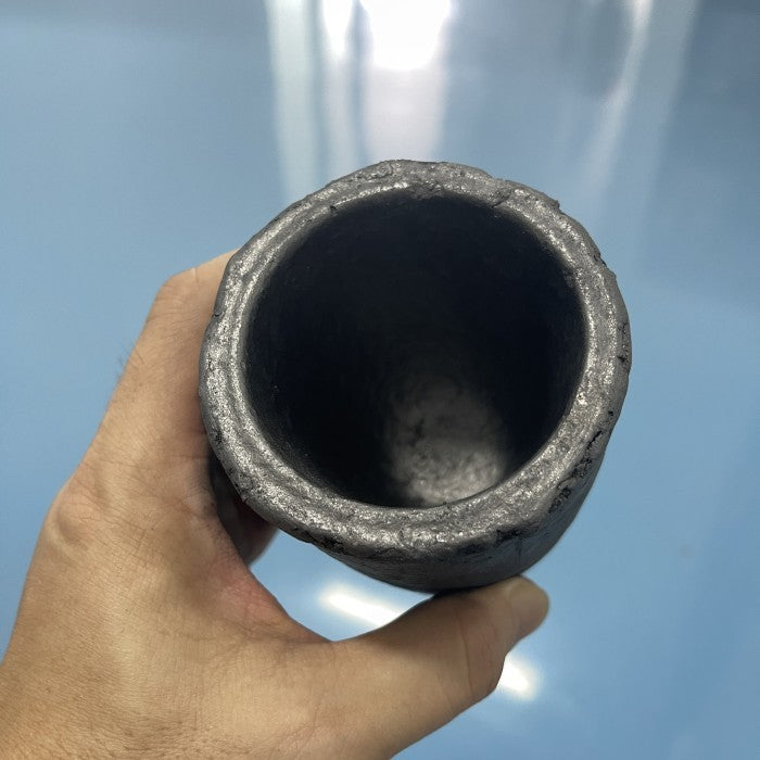 Silicon Carbide Graphite Crucible Kowi Peleburan Kuningan Tembaga 2 Kg