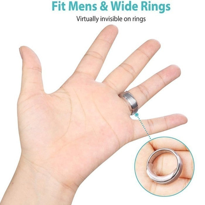 Clear Silicone Invisible Ring Size Adjuster Ganjelan Cincin Silicone