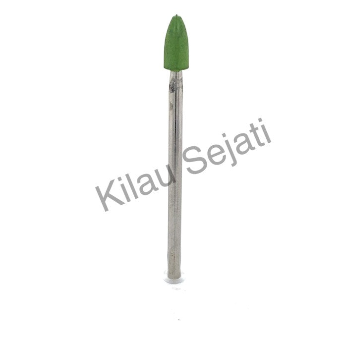 Silicone polishing bullet red / Polesan silicone peluru kecil