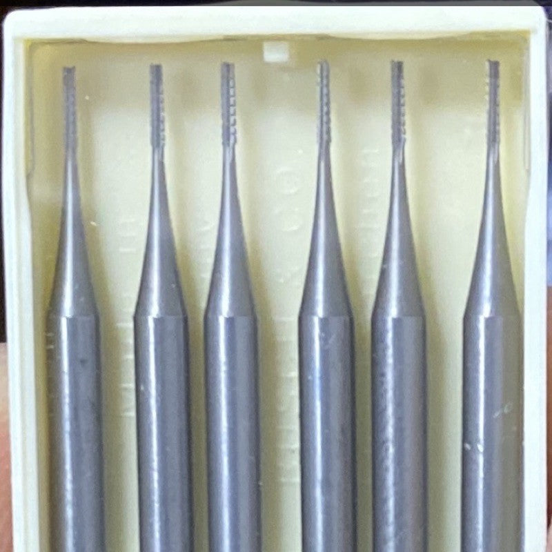 Busch Cylinder Bur Fig.36 Busch Mata Bor Seset Lurus  Fig 36 Size 006-031 per piece Made in Germany