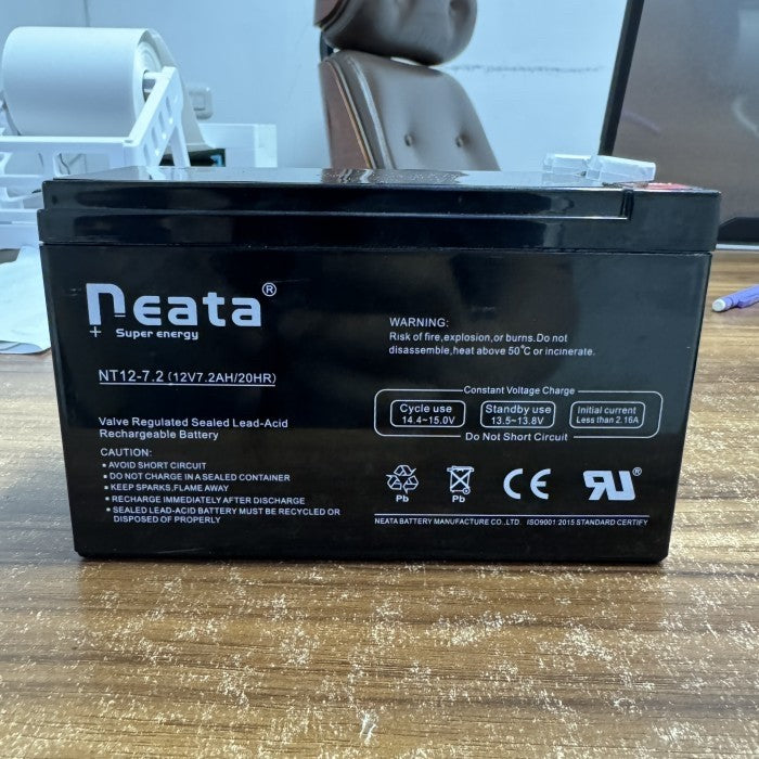 Neata Kualitas Diatas Baterai UPS Panasonic Ori 12V 7.2Ah  Berat 2.5kg