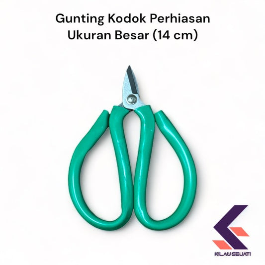 Gunting Kodok untuk Buat Perhiasan Ukuran Besar