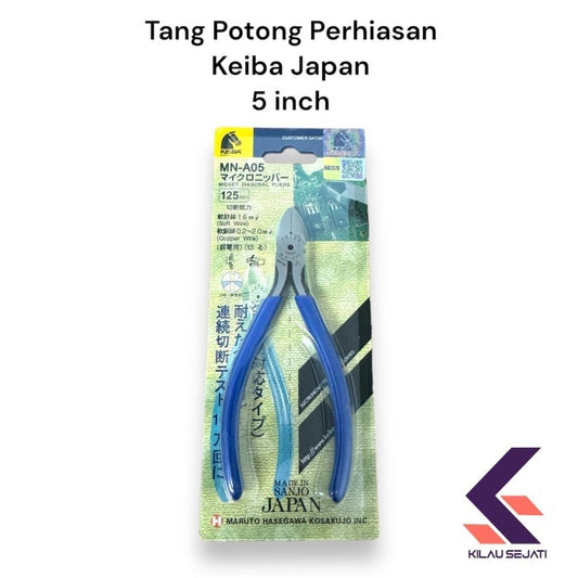 Keiba Japan Tang Potong Perhiasan Kecil Ukuran 5 inch