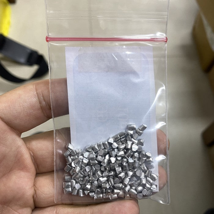 Aluminium murni 99.9% Granule per 10 gram