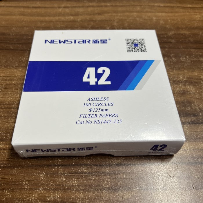 Kertas Saring Ashless Newstar Grade 42 Setara Whatman 42