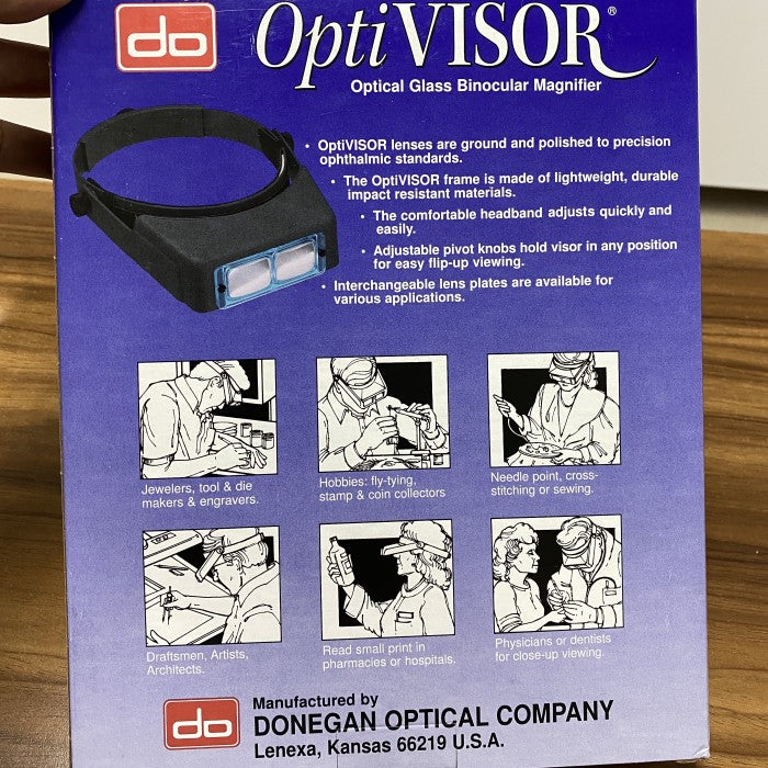 Kaca Pembesar Kepala Donegan OptiVISOR DA-3 Binocular