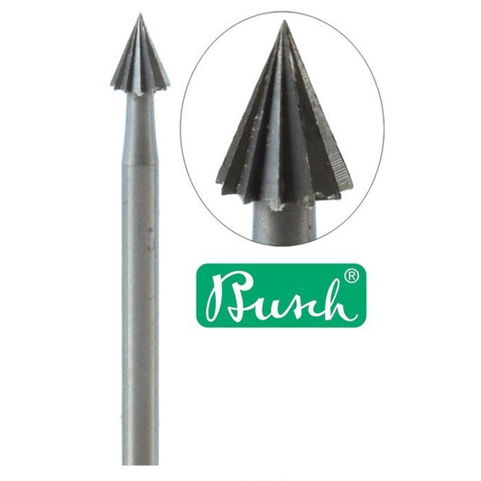 Bor Payung Busch Fig.5 Pointed Bur size 025 (2.50mm)