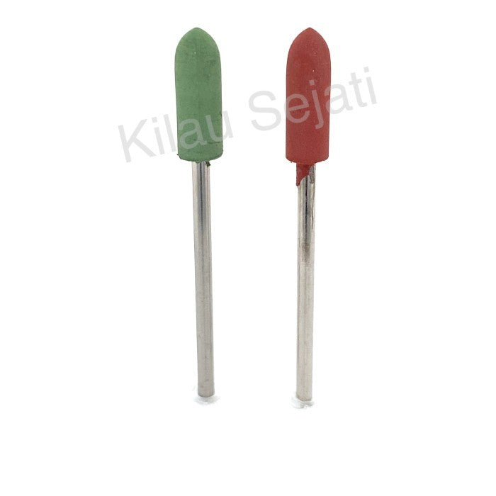 Silicone polishing Point rounded / Polesan karet Lancip tumpul