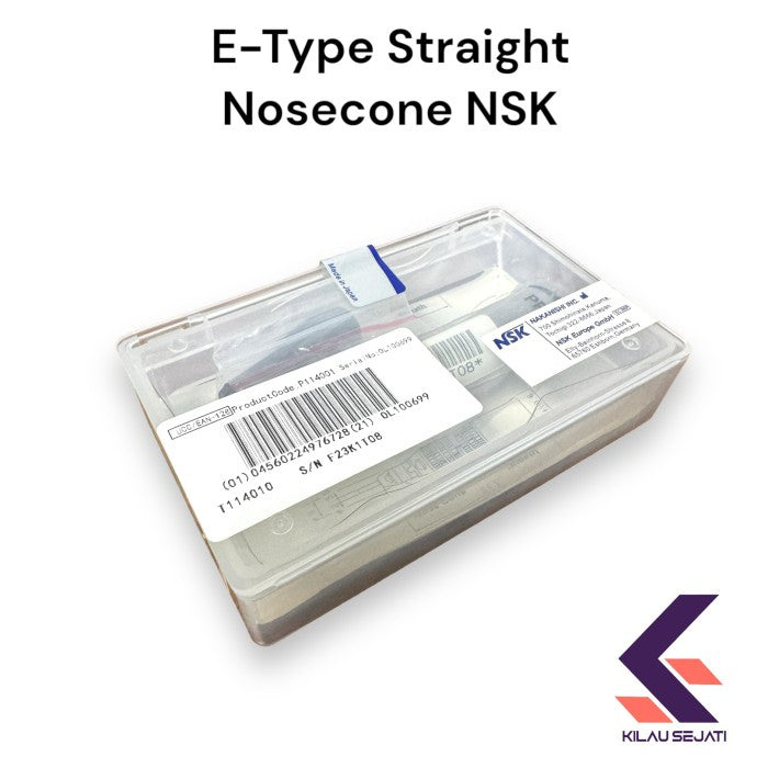 NSK E- Type Straight Nosecone untuk Dental Mikromotor Strong 204+108E